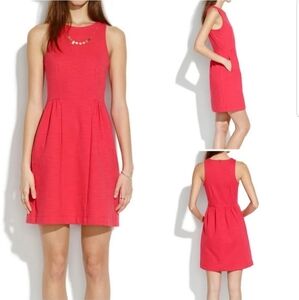 Madewell Keynote Ponte Fit & Flare Dress Sz 0